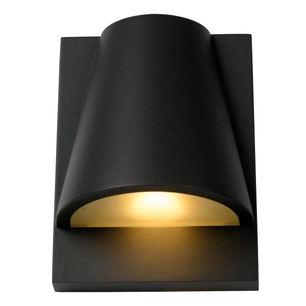 Lucide LIAM - Wandlamp Binnen/Buiten - 1xGU10 - IP44 - Antraciet - detail 1